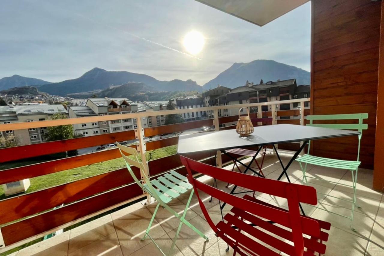 Flat Appartement 43 M With Balcony In Briancon エクステリア 写真